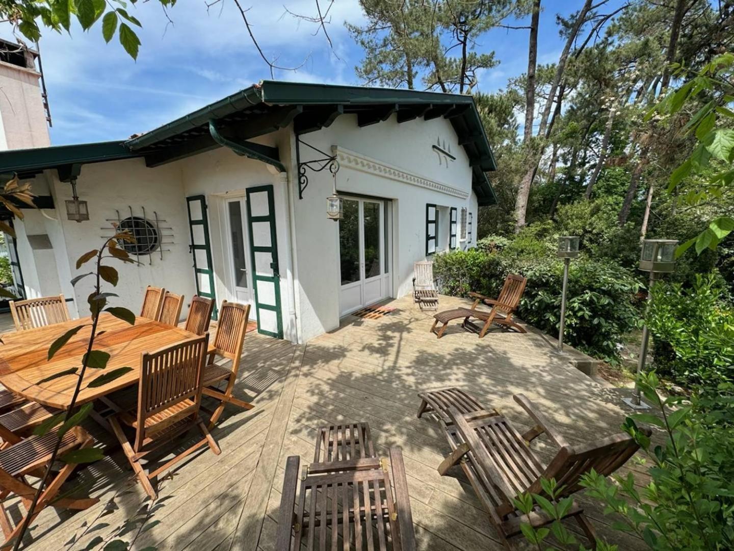 Capbreton. Villa Bakensack Avec Terrasse Pour 12 Personnes Wifi Gratuit מראה חיצוני תמונה